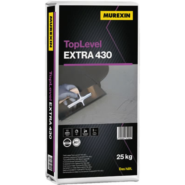 Murexin TOPLEVEL EXTRA 430 aljzatkiegyenlítő 25 kg