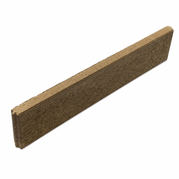 Leier kerti szegély 100*25*5 mokka