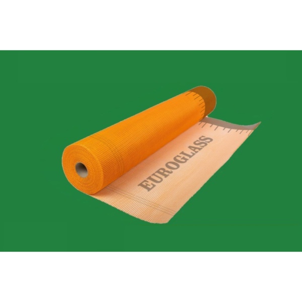Üvegszövet EUROGLASS - 160 g/m2 - 1 x 50 m narancssárga