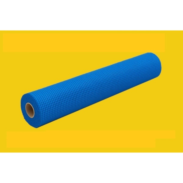 Kék vakolaterősítő üvegszövet ( rabicháló ) - 110 g/m2 - 1 x 50 m